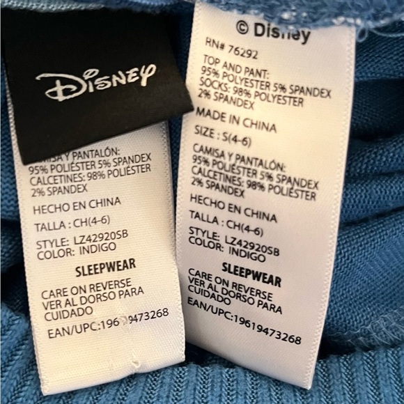 Disneys stitch 2 two piece pajama set women sz small - Picture 11 of 11